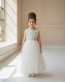 Little Grace Dress — Soft Net & Lace Detailing