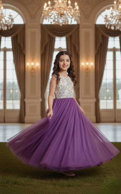 Luxe Net Frock – Affordable Luxury for Every Occasion.