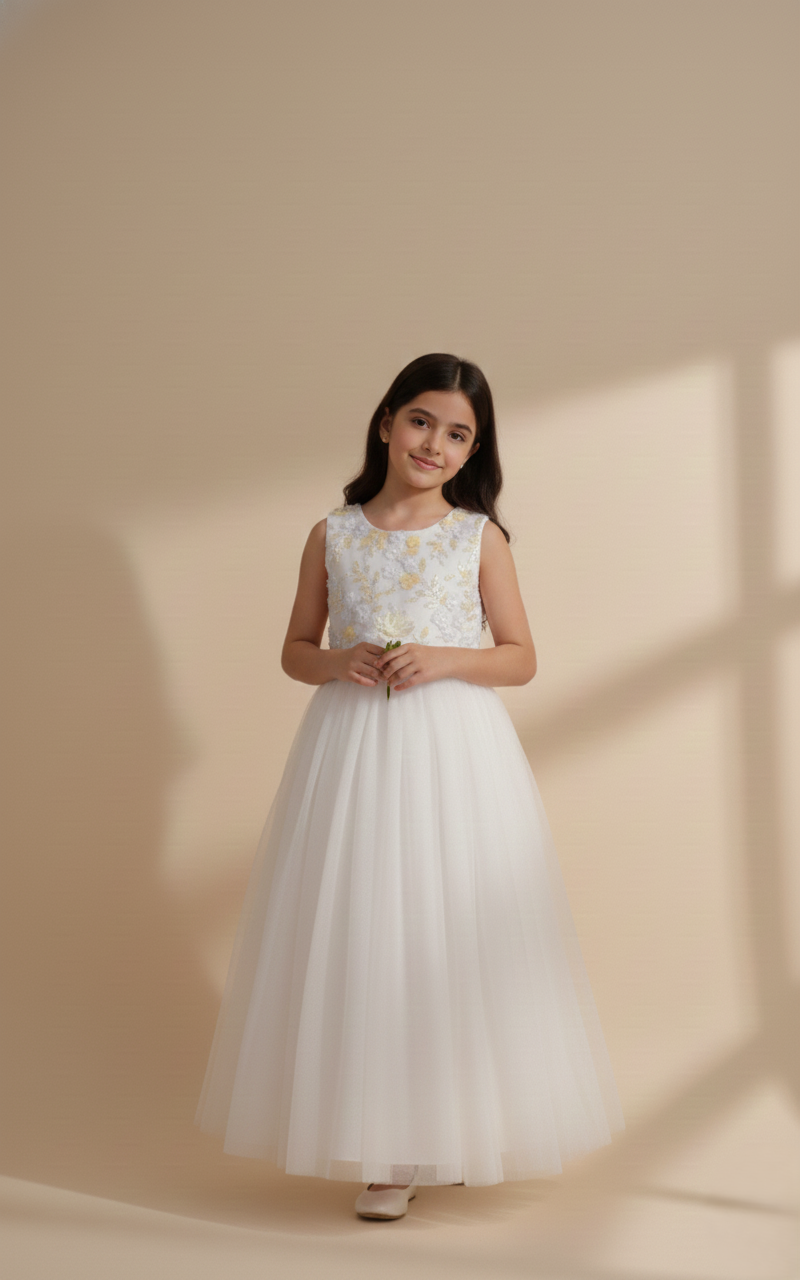 Luxe Net Frock – Affordable Luxury for Every Occasion.